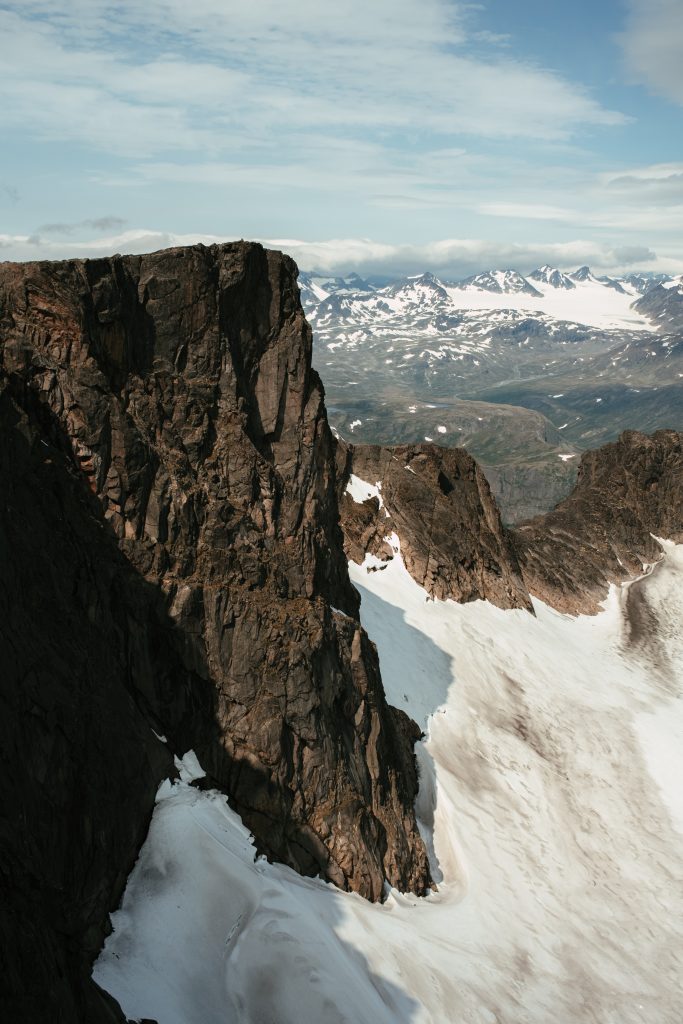 Foto av Høgdebrotet i Jotunheimen